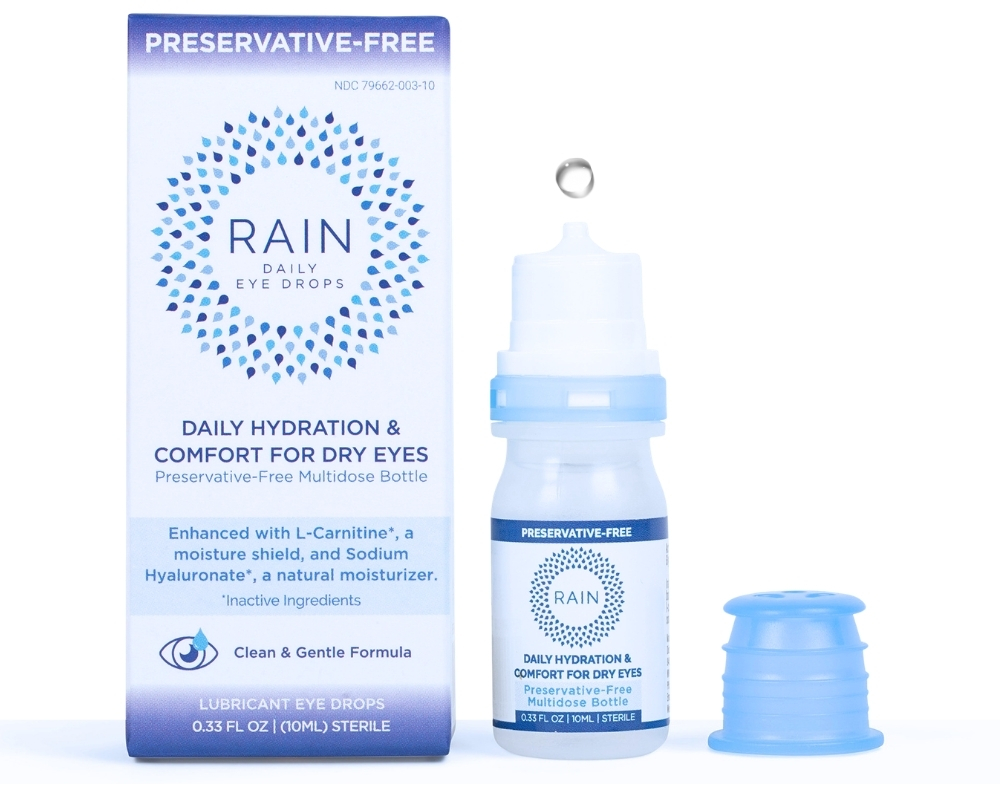 RAIN Daily Eye Drops box