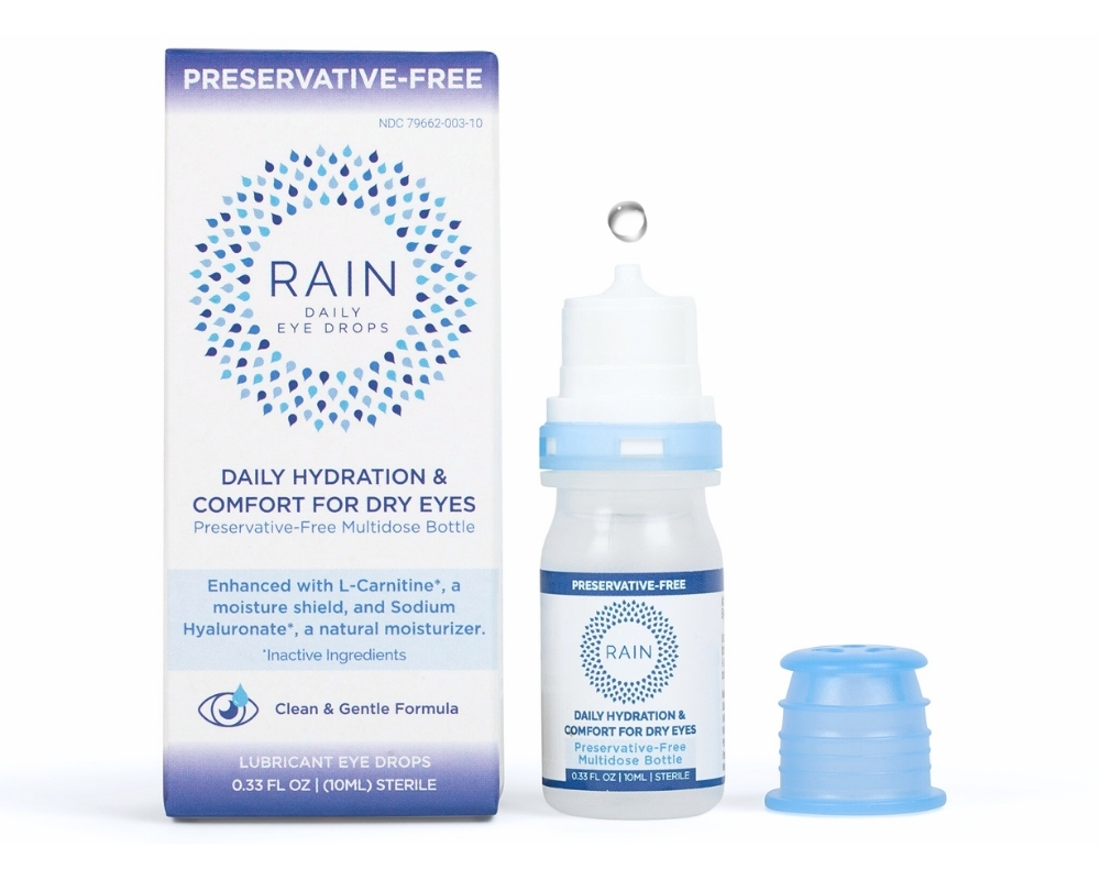 Rain Eye Drops Box