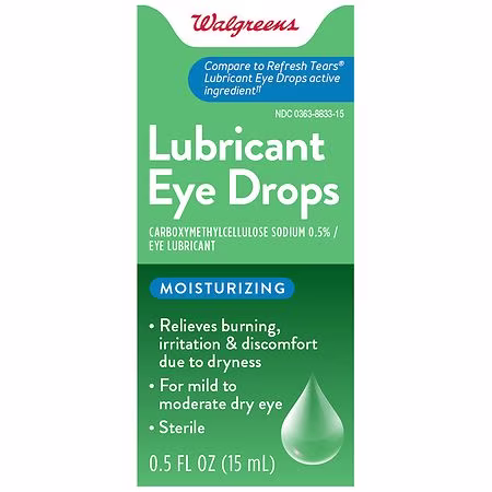 Walgreens Lubricant Drops